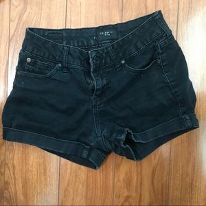 Celebrity Pink Jean Shorts Black Size 0